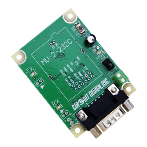 CIRCUIT DESIGN MU-4 RS232C User manual