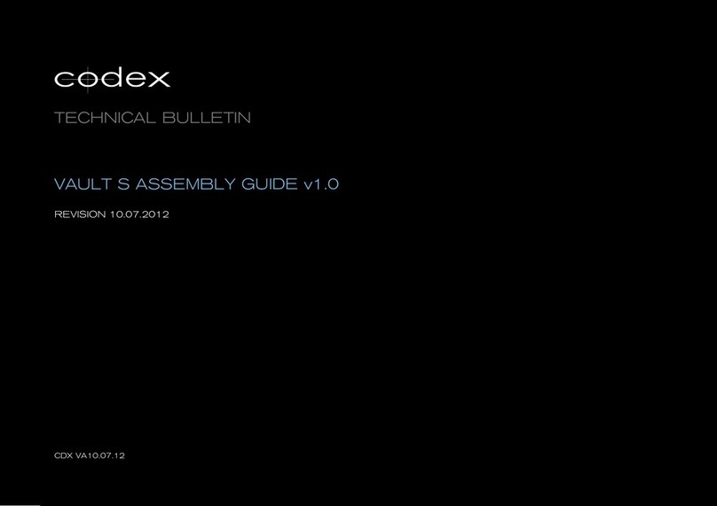 Codex VAULT S User manual