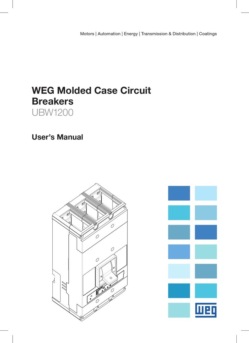 WEG UBW120 User manual