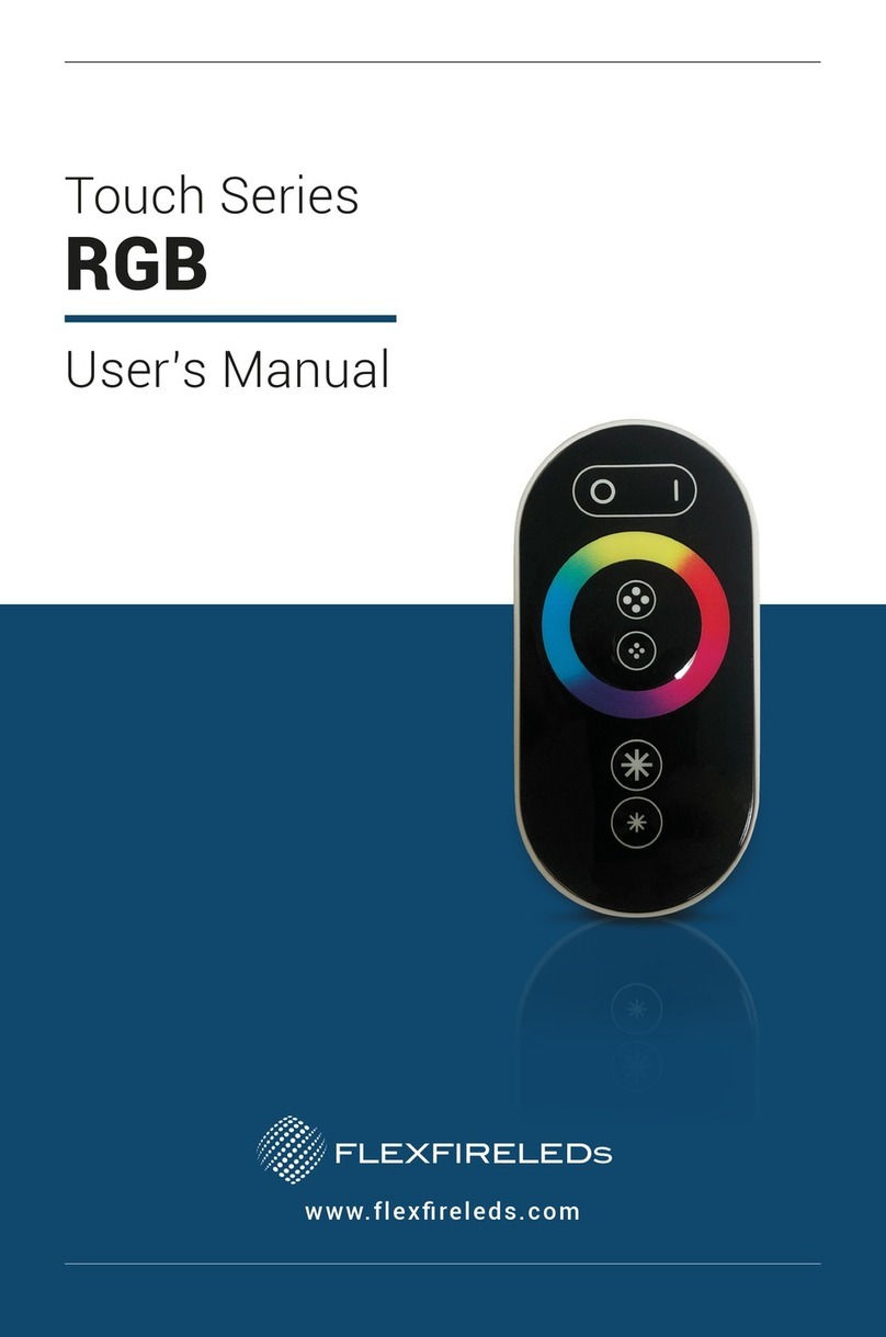 Flexfireleds RGB Touch Series User manual