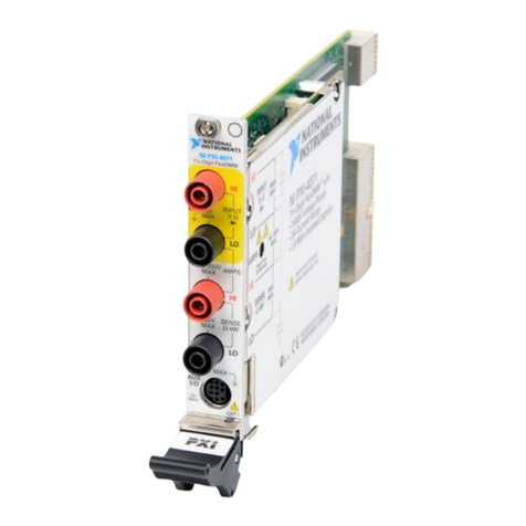National Instruments FlexDMM PXI-4071 Manual National Instruments FlexDMM PXI-4071 Manual
