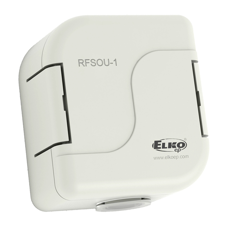 Elko inels RFSOU-1 User manual
