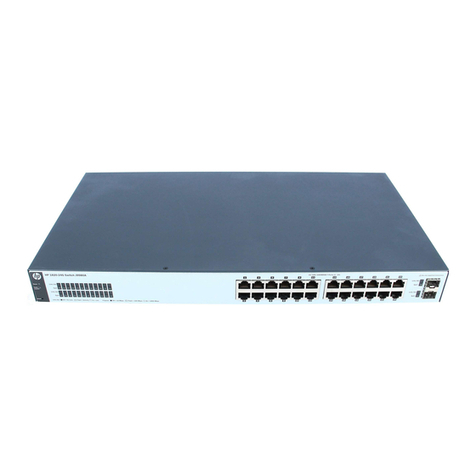 HP OfficeConnect 1820 24G PoE+ User manual