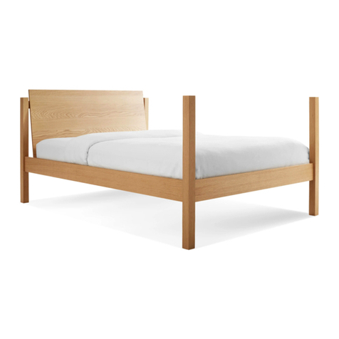 BluDot Post Up Bed Quick start guide