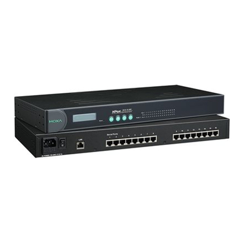 Moxa Technologies NPort 5610 series Instruction sheet