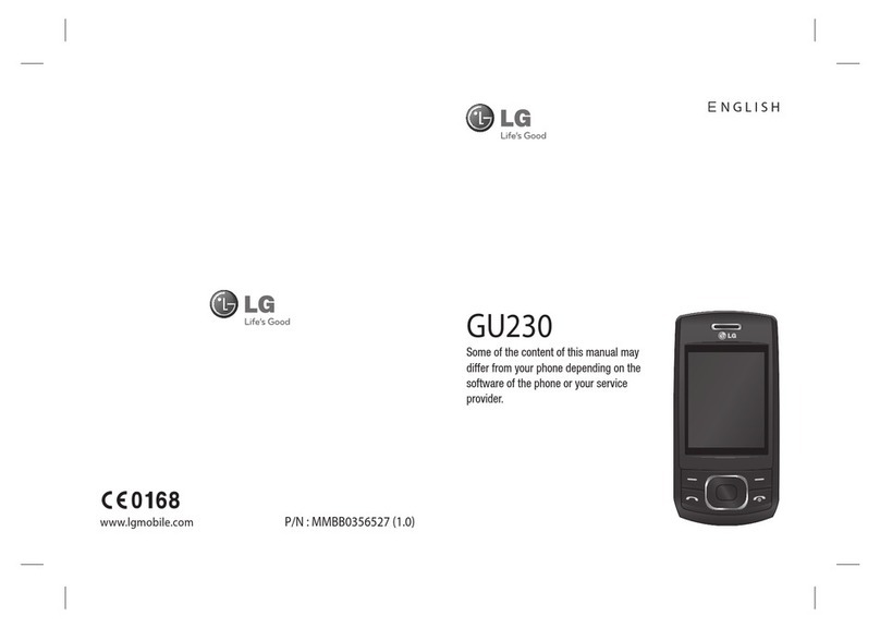 LG GU230 User manual
