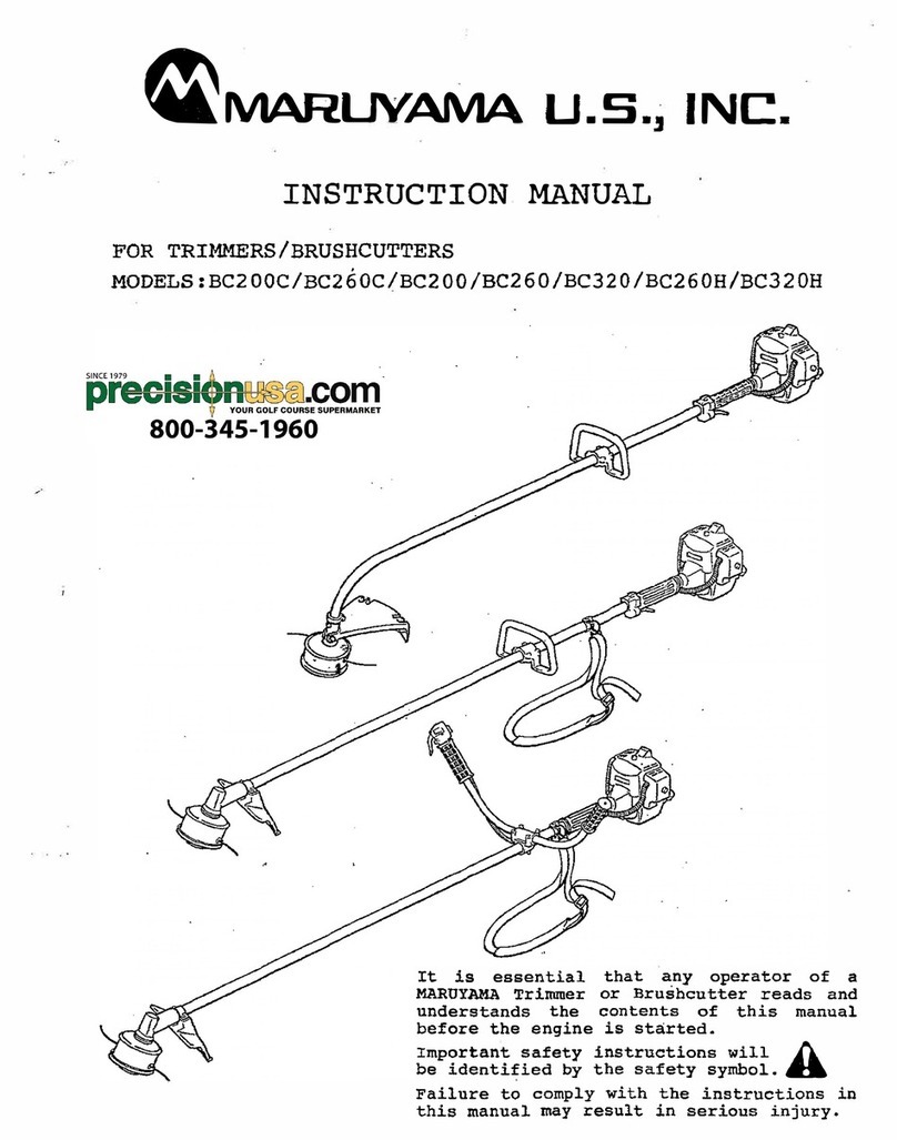 Maruyama BC200C instruction manual