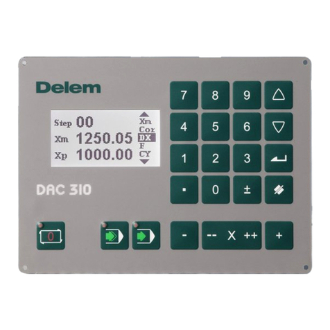 Delem DAC-310 User manual