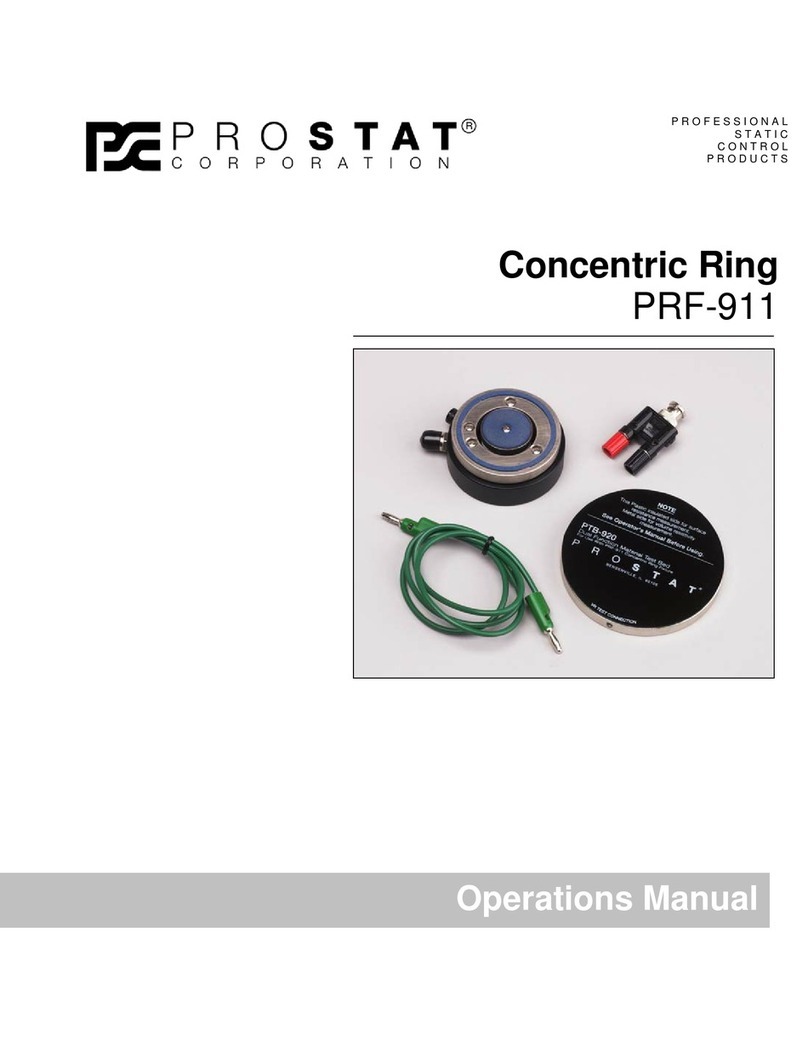 Prostat PRF-911 Operation manual