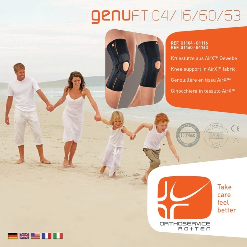 ORTHOSERVICE genuFIT 04 manual