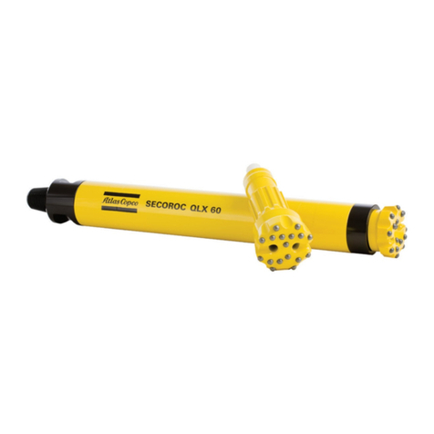 Atlas Copco Secoroc QLX Series Operator instructions