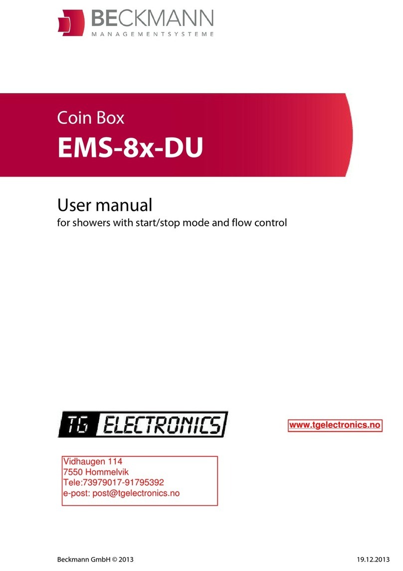 Beckmann EMS-8 -DU Series user manual