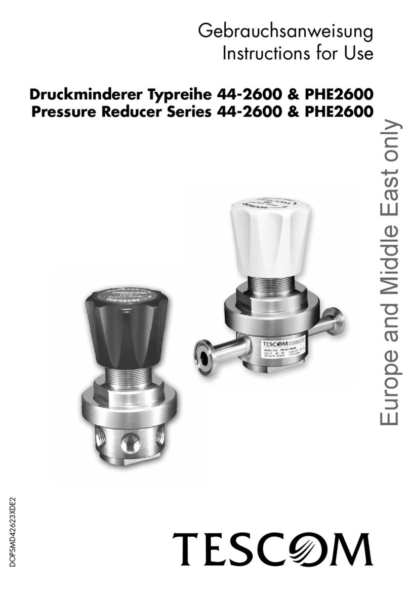 Tescom PHE2600 Series User manual