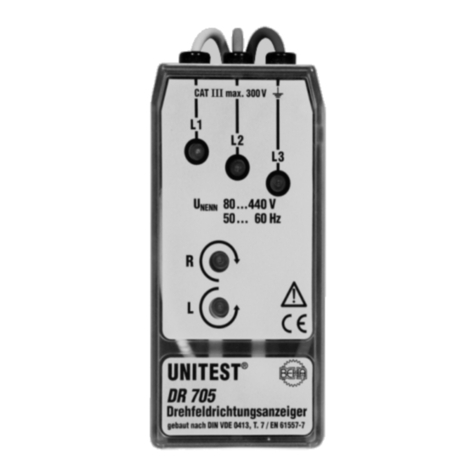 Unitest UNIdreh 700 User manual