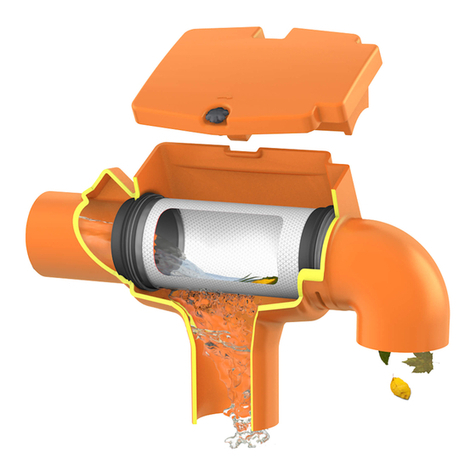 Garantia SUPRA-Filter Intern Installation and maintenance instructions