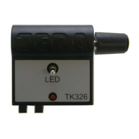 ZERA TK326 Operation manual