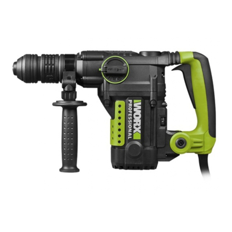 Worx Professional WU334 Original instructions