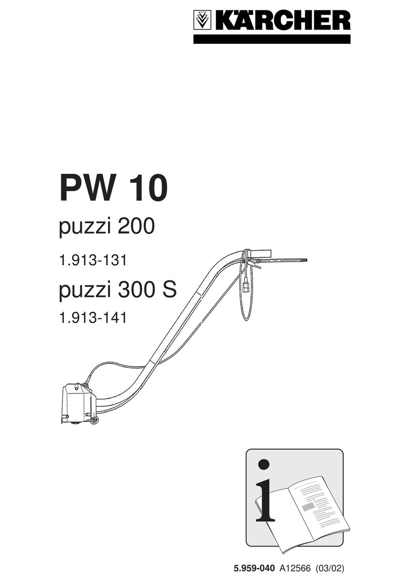 Kärcher PW 10 User manual