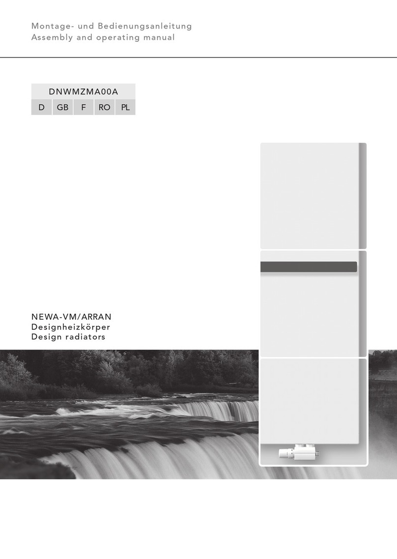 Finimetal NEWA-VM/ARRAN Assembly and operating manual