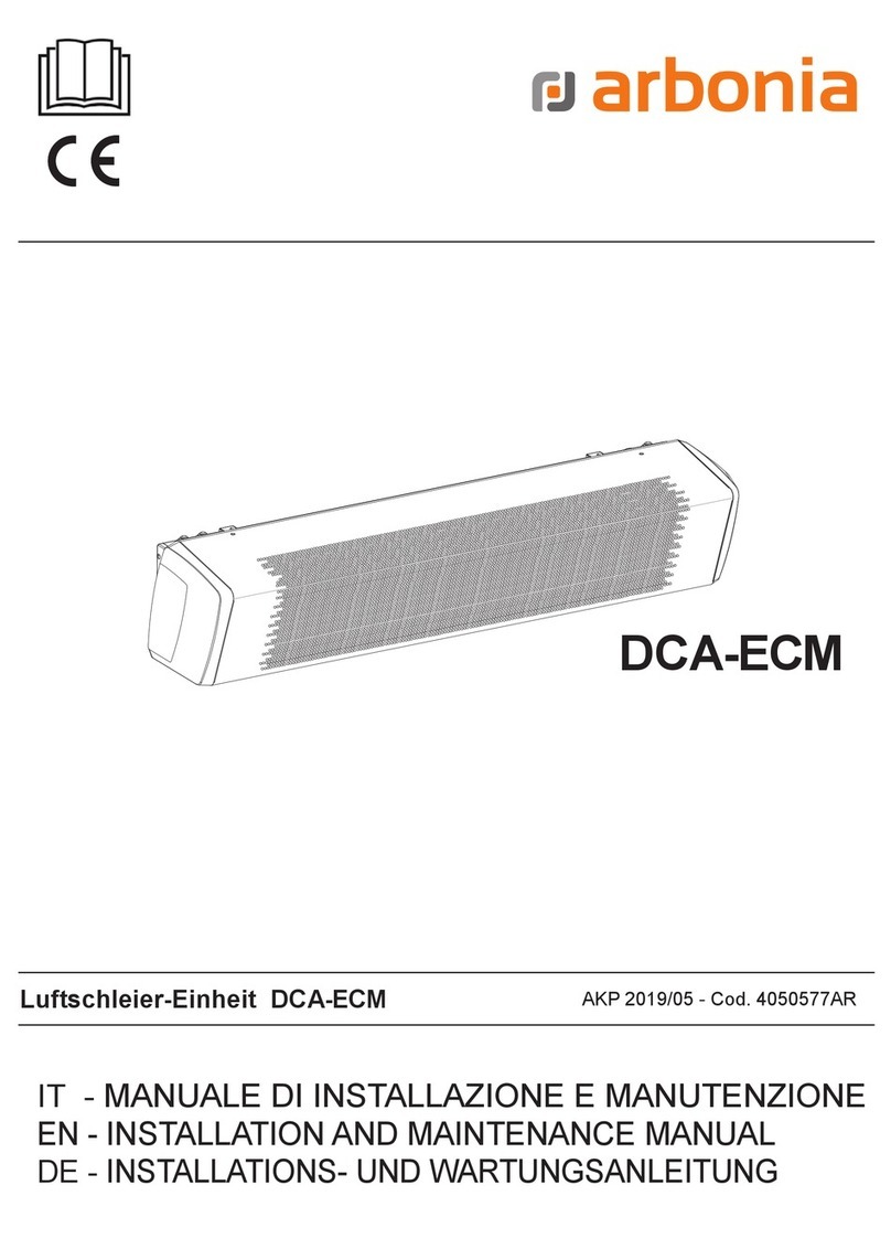 Arbonia DCA-ECM Manual