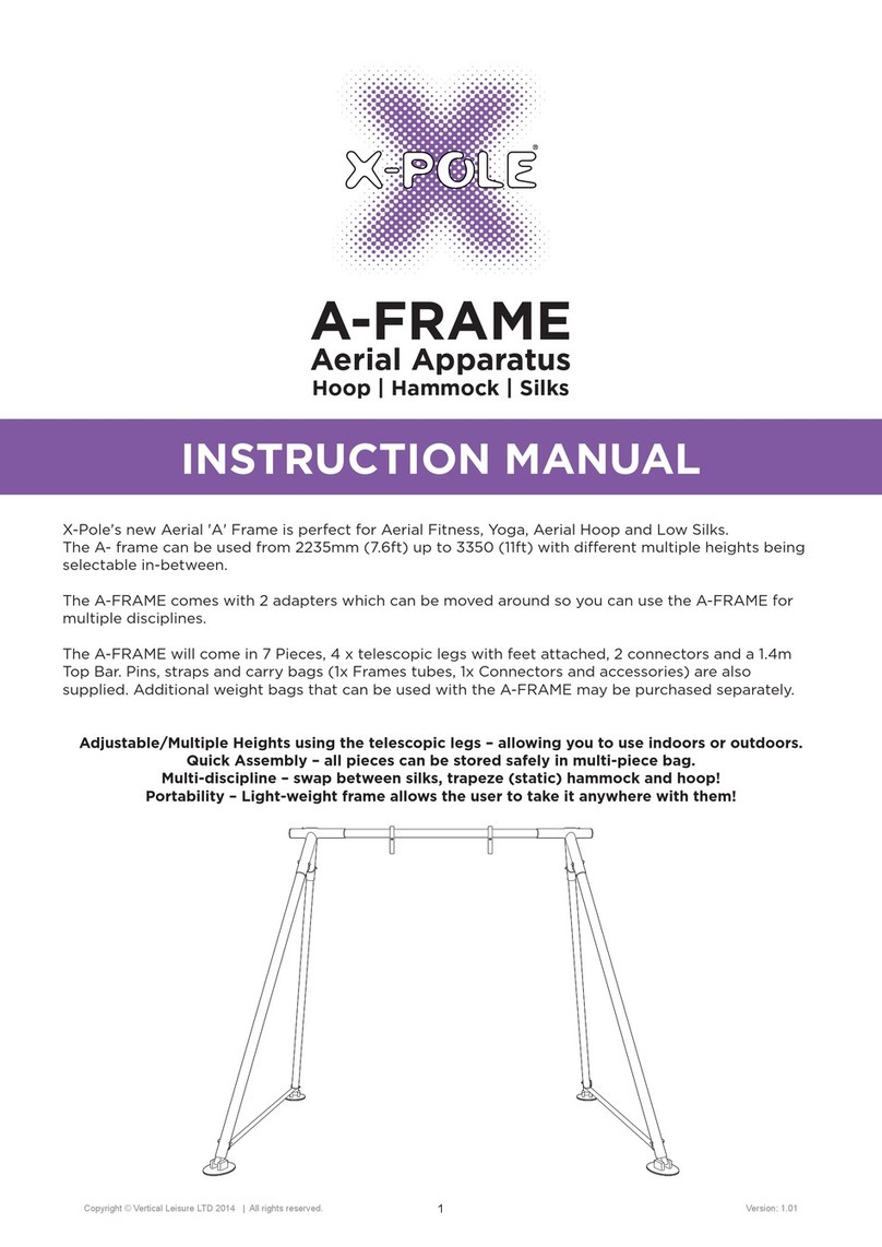 X-pole A-FRAME User manual