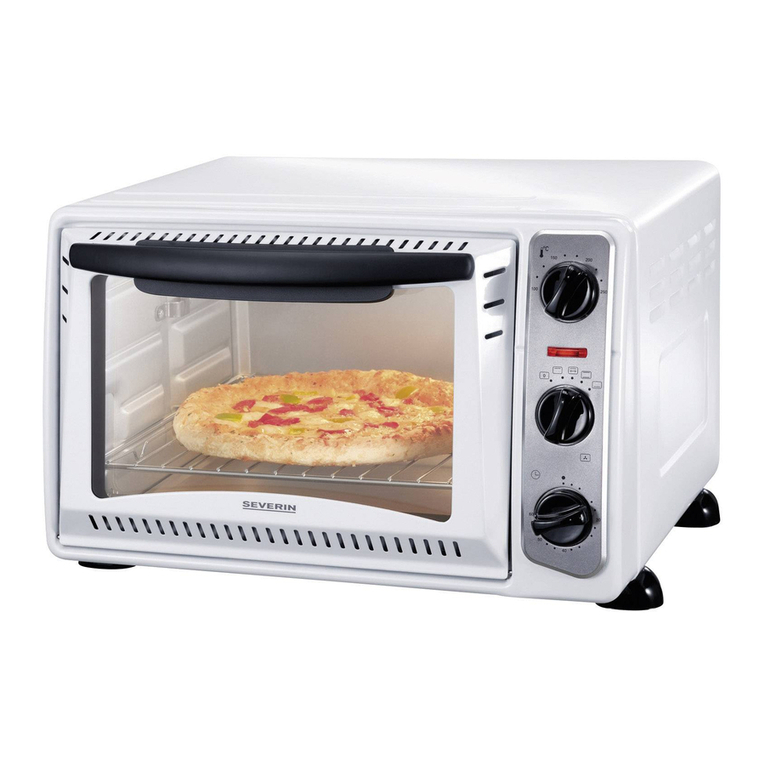 SEVERIN TOASTOFEN MIT UMLUFT TO 2035 Instructions for use