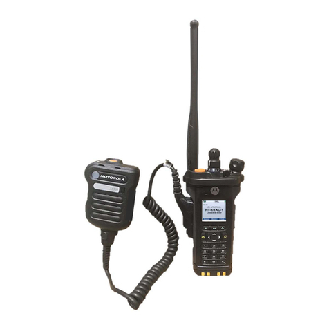 Motorola APX 8000XE Use and care manual