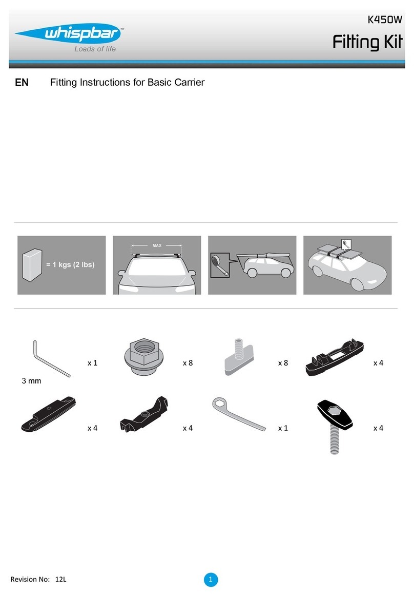 Whispbar K450W User manual