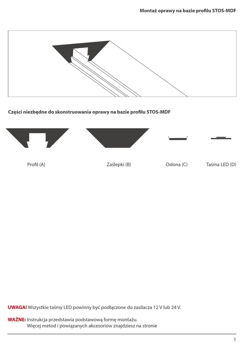 Klus STOS-MDF Mounting instructions