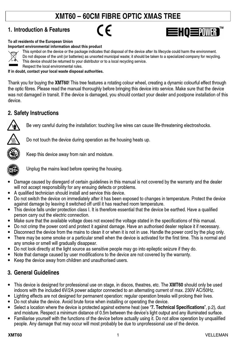HQ Power XMT60 manual