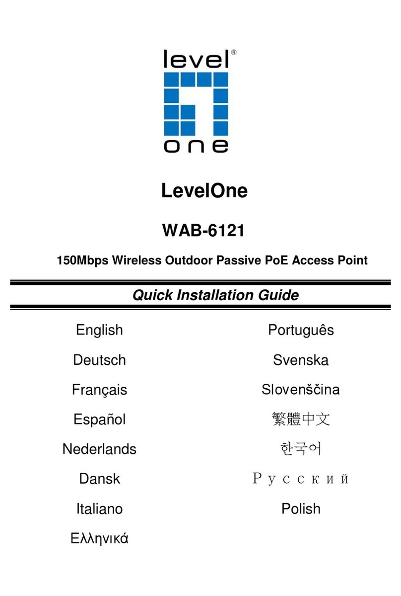 LevelOne WAB-6121 User manual LevelOne WAB-6121 User manual