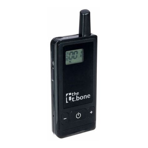 thomann the t.bone Tour Guide Talkback Receiver quick start guide