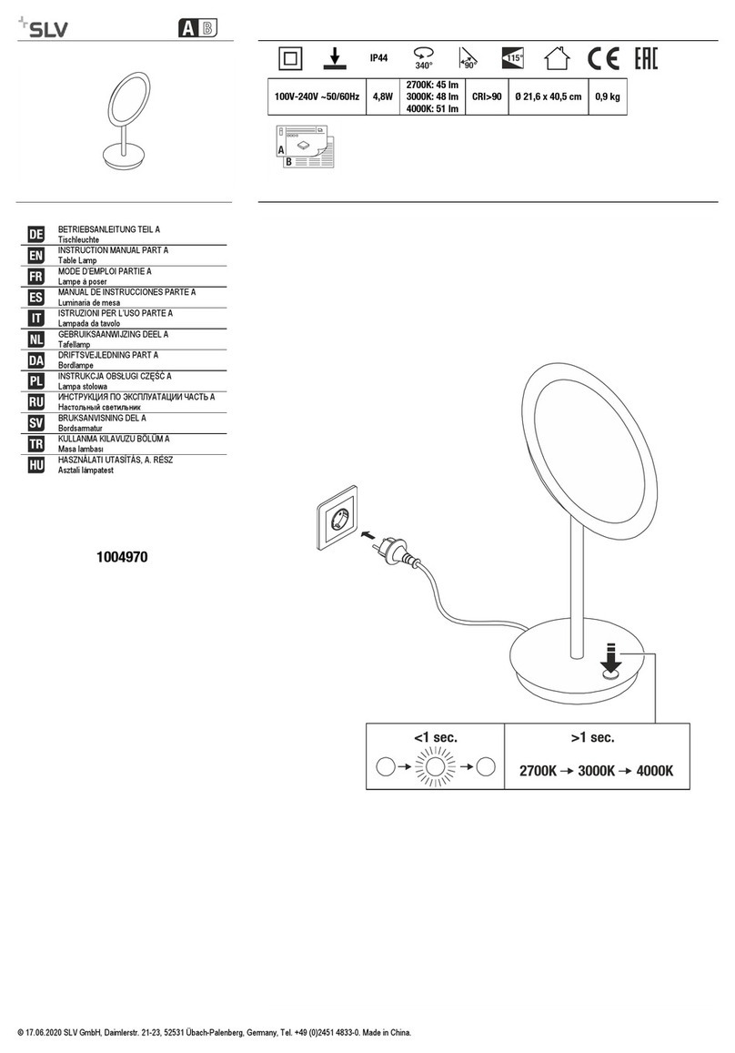 SLV MAGANDA instruction manual SLV MAGANDA instruction manual