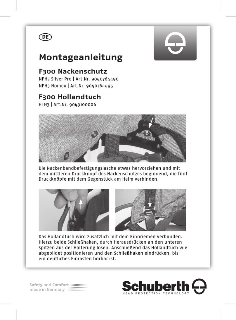 SCHUBERTH F300 User manual SCHUBERTH F300 User manual