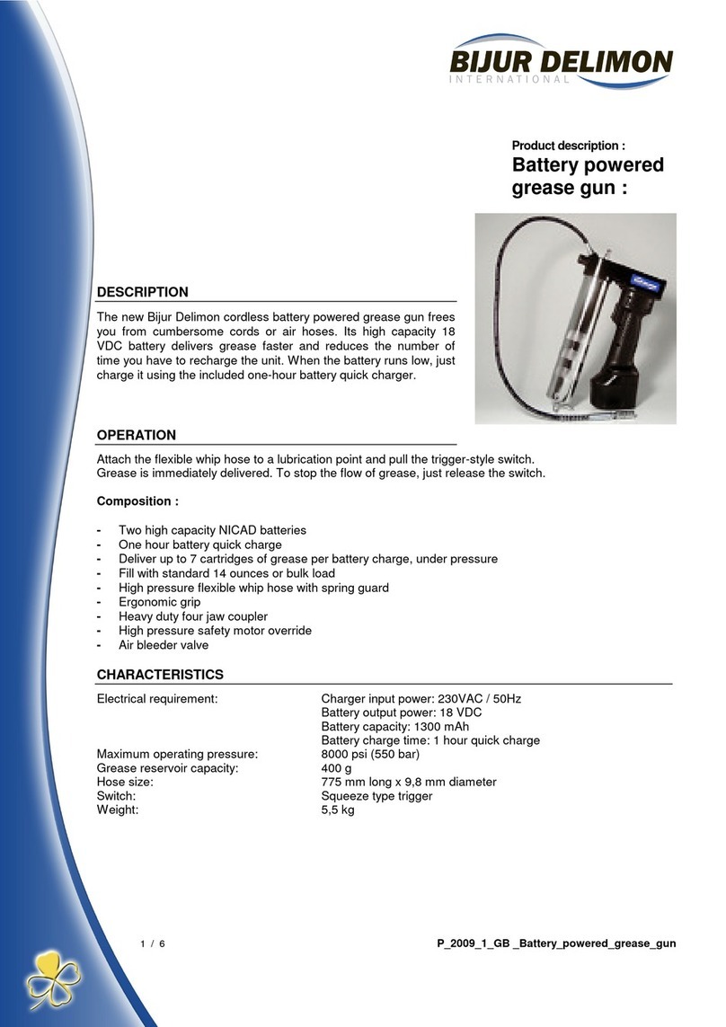 Bijur Delimon F4019 manual