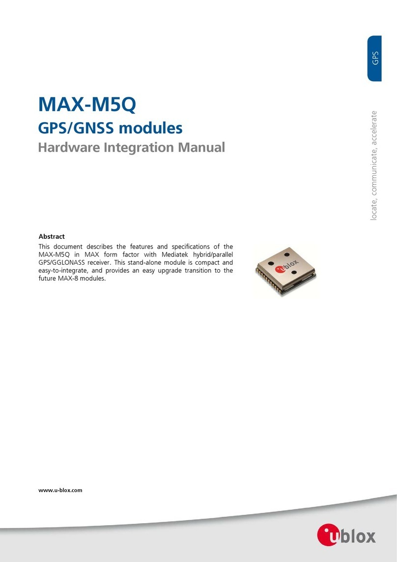 Ublox MAX-M5Q Quick setup guide