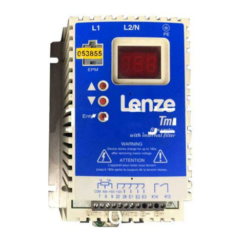 Lenze TML operating instructions