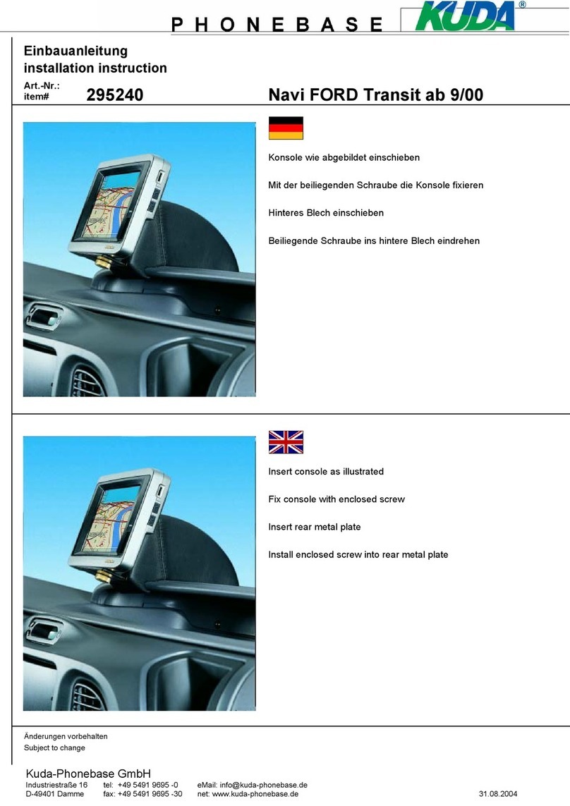 Kuda-Phonebase 295240 User manual