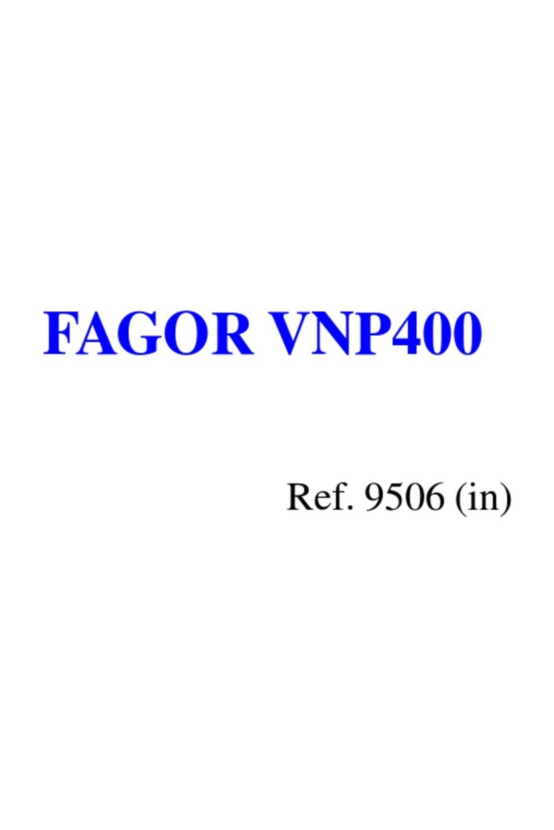 Fagor VNP400 manual