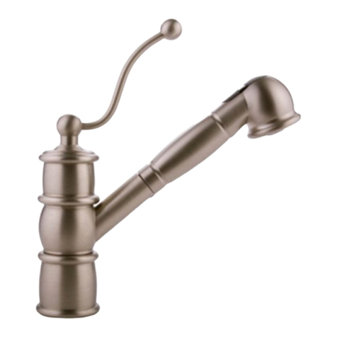 Graff PRESCOTT Instructions for assembly and use