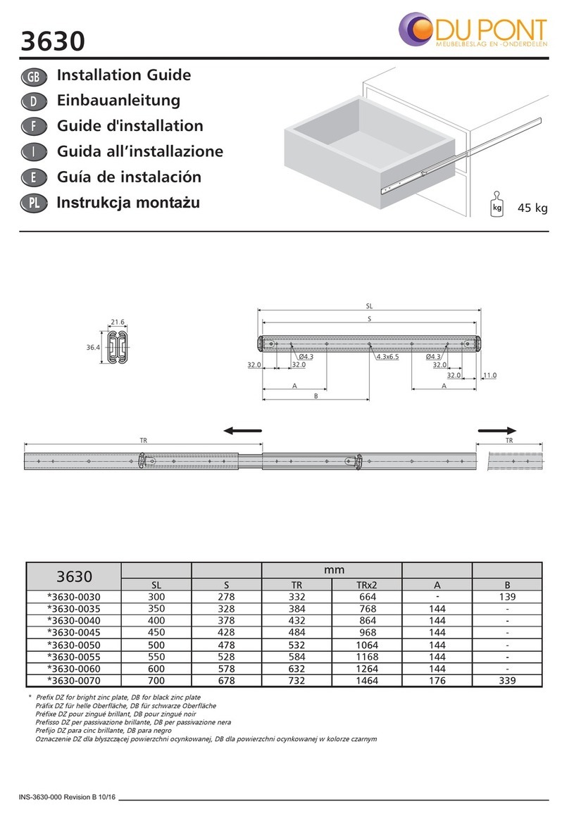 Du Pont 3630 installation guide