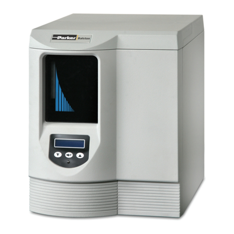 Parker Balston H2PEMPD-510 Installation, operation and maintenance manual