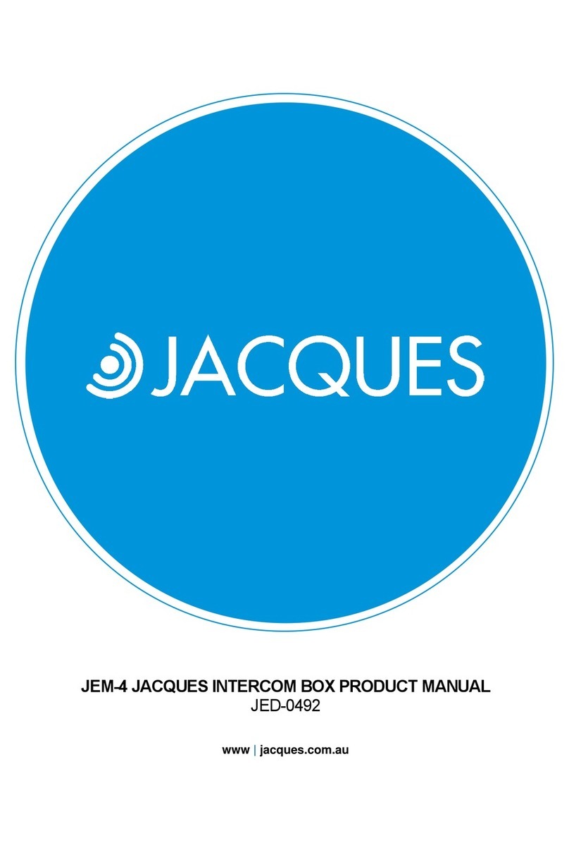 Jacques JEM-4 User manual