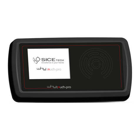 SICE Tech WHY TOUCH PRO manual