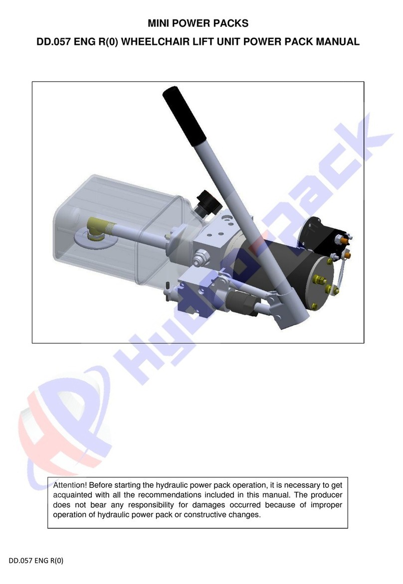 HYDRO-PACK HPP Series User manual