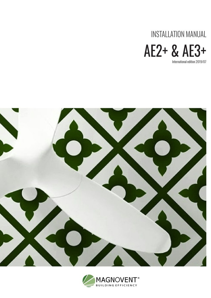 MAGNOVENT AE2+ installation manual