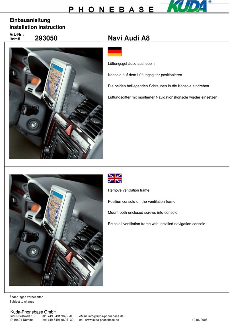 Kuda-Phonebase 293050 User manual