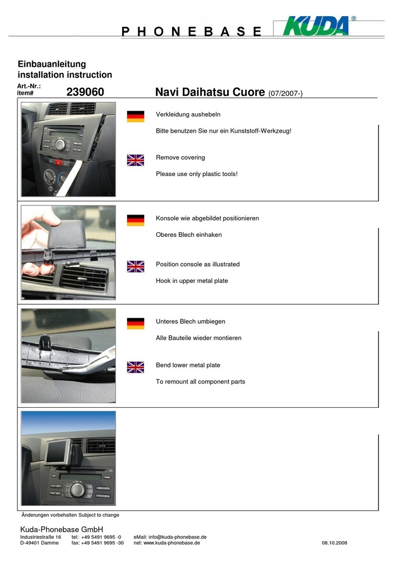 Kuda-Phonebase 239060 User manual