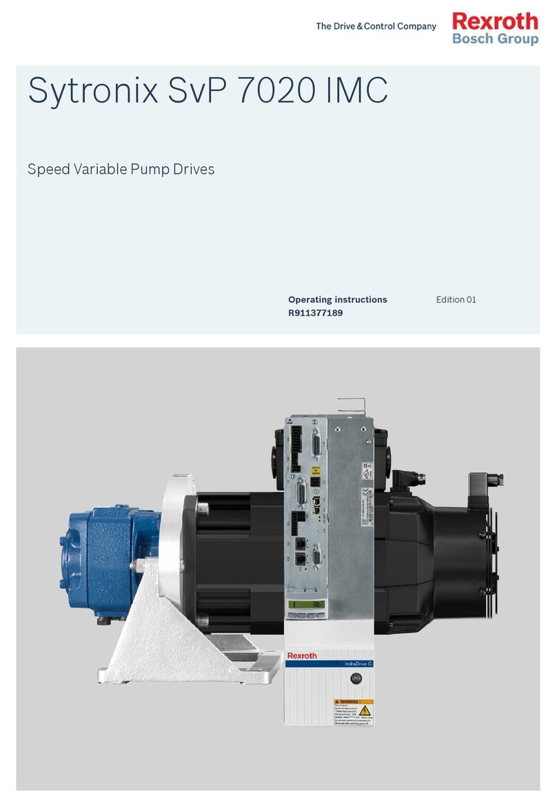 Bosch Rexroth Sytronix SvP 7020 IMC User manual