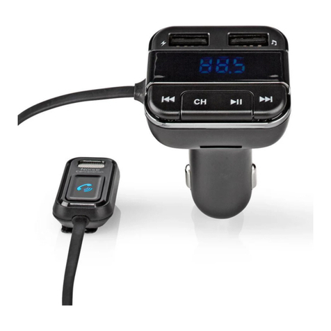 nedis CATR123BK User manual